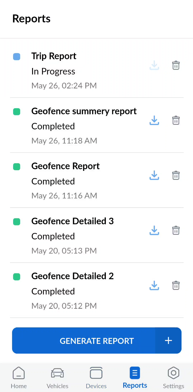 Report List